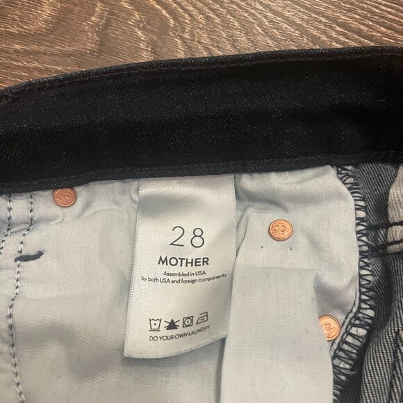 Mother Denim Mid Rise Dazzler Ankle Size 28 Now or Never - Picture 4 of 5